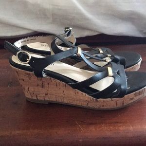 Girls strappy heeled sandals